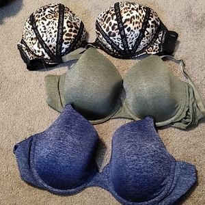 Lot of 34d Victoria's secret bras